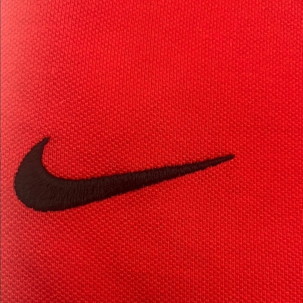Nike Rugby Club Toulon Men's Red Polo Shirt Size Large